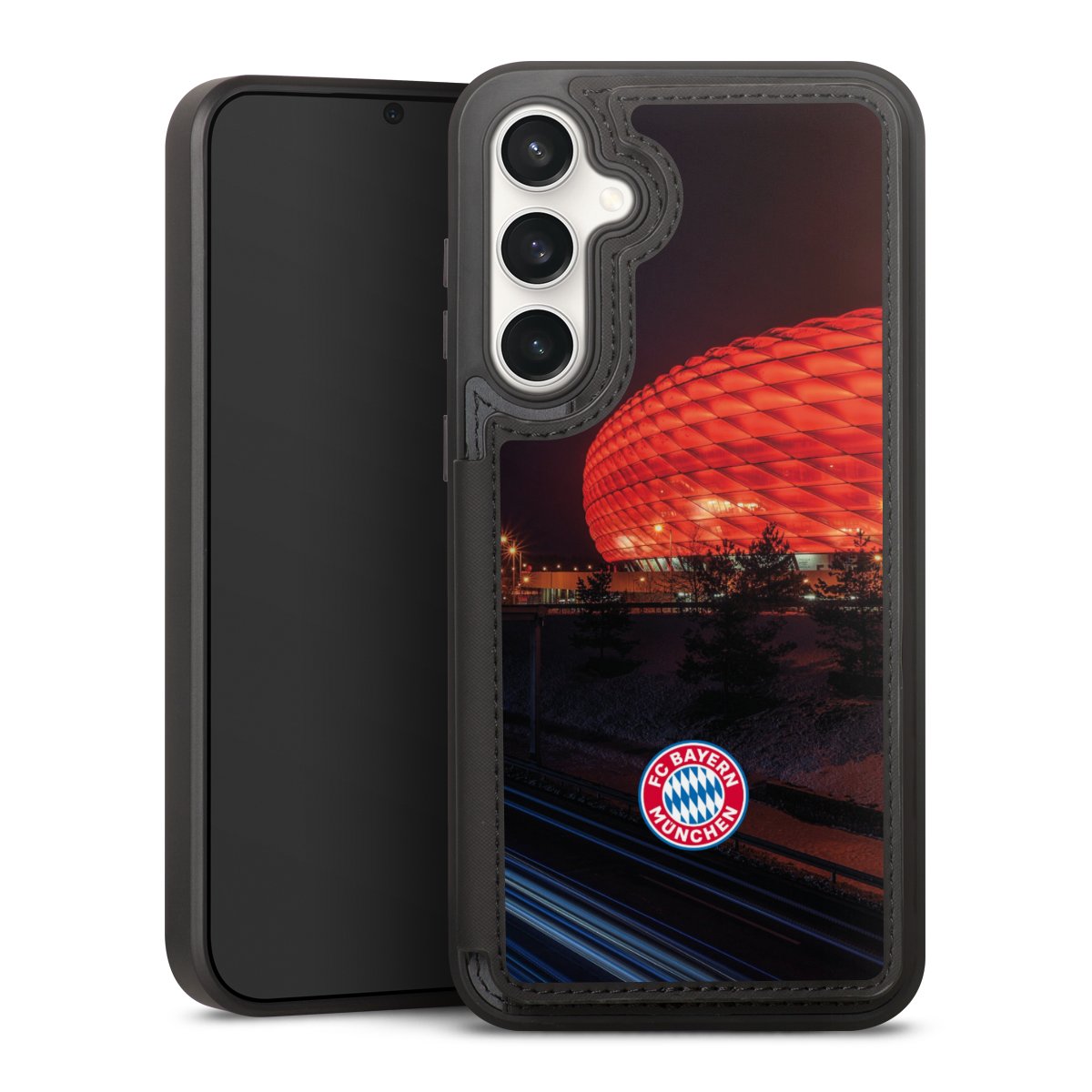 Allianz Arena bei Nacht FCB