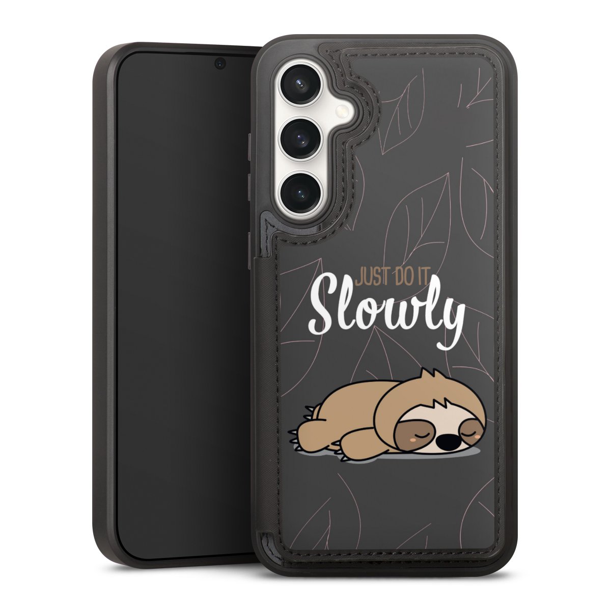 Just Do It Slowly Sloth Grey