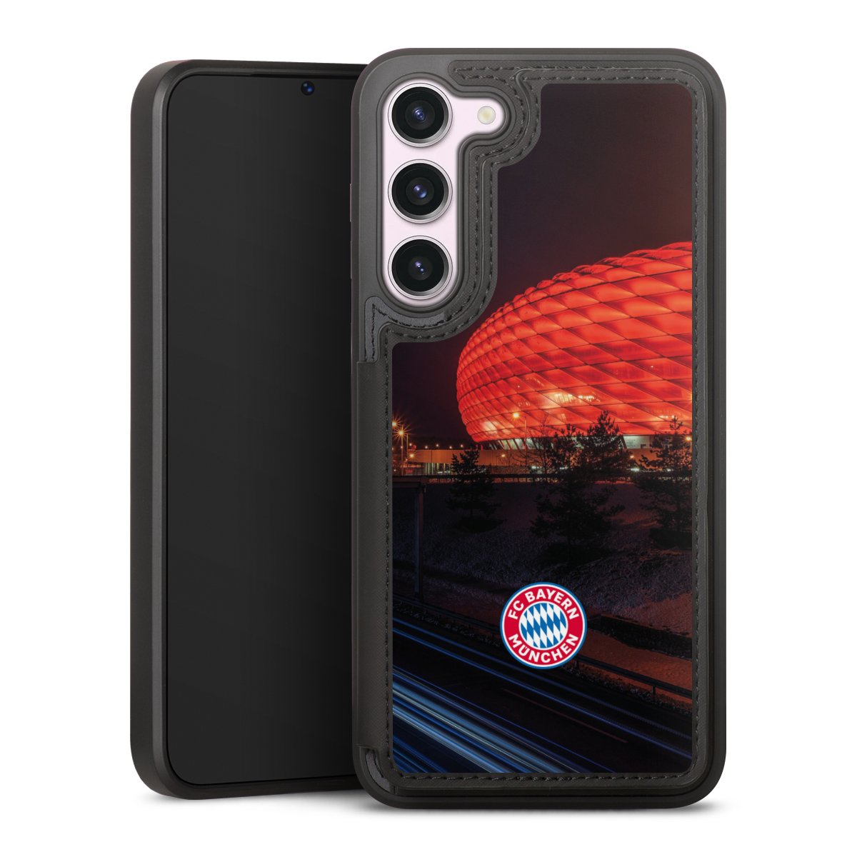 Allianz Arena bei Nacht FCB