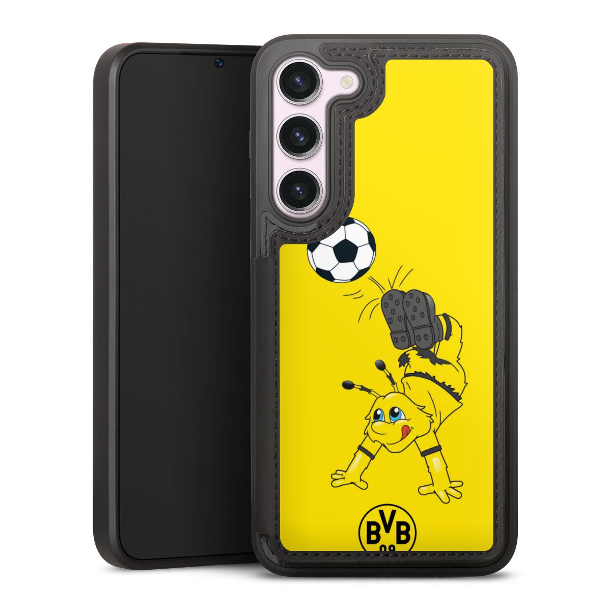 Emma mit Fussball - BVB