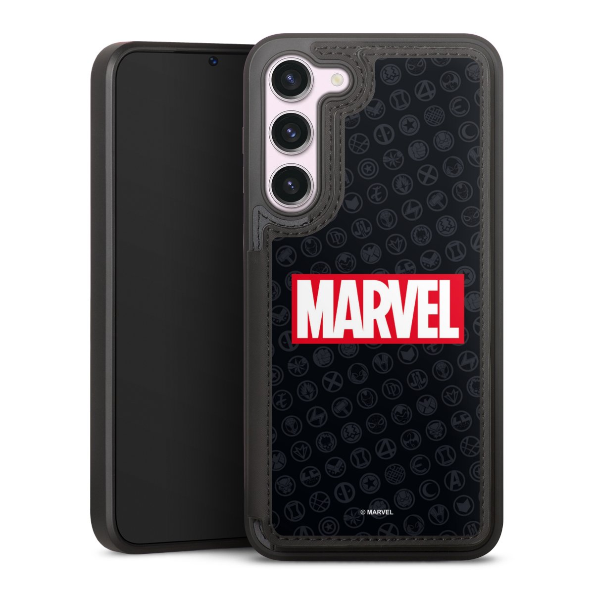 Marvel Logo Black Red 