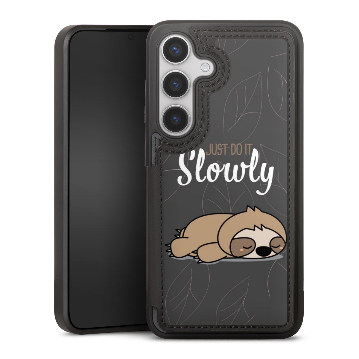 Just Do It Slowly Sloth Grey