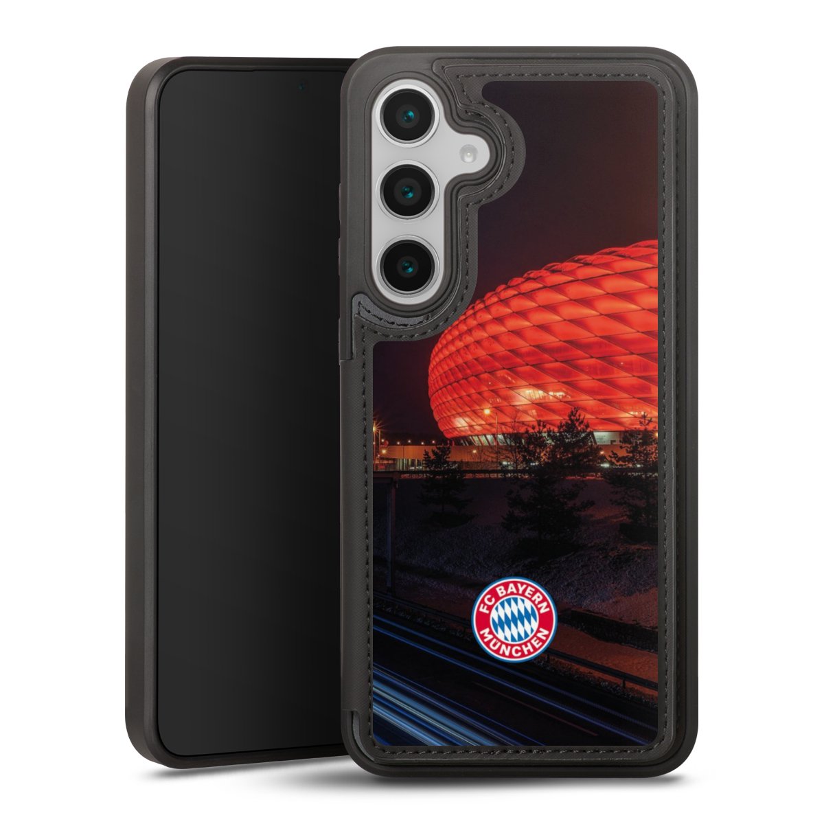 Allianz Arena bei Nacht FCB