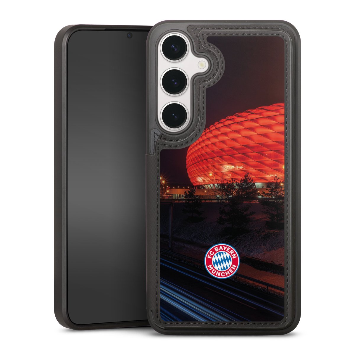 Allianz Arena bei Nacht FCB