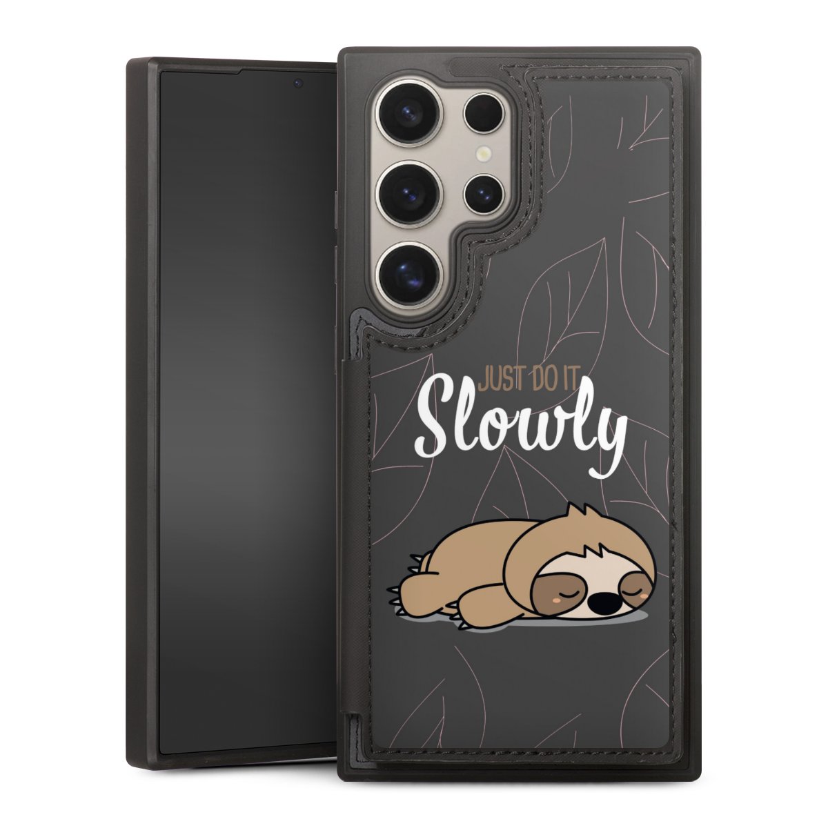 Just Do It Slowly Sloth Grey
