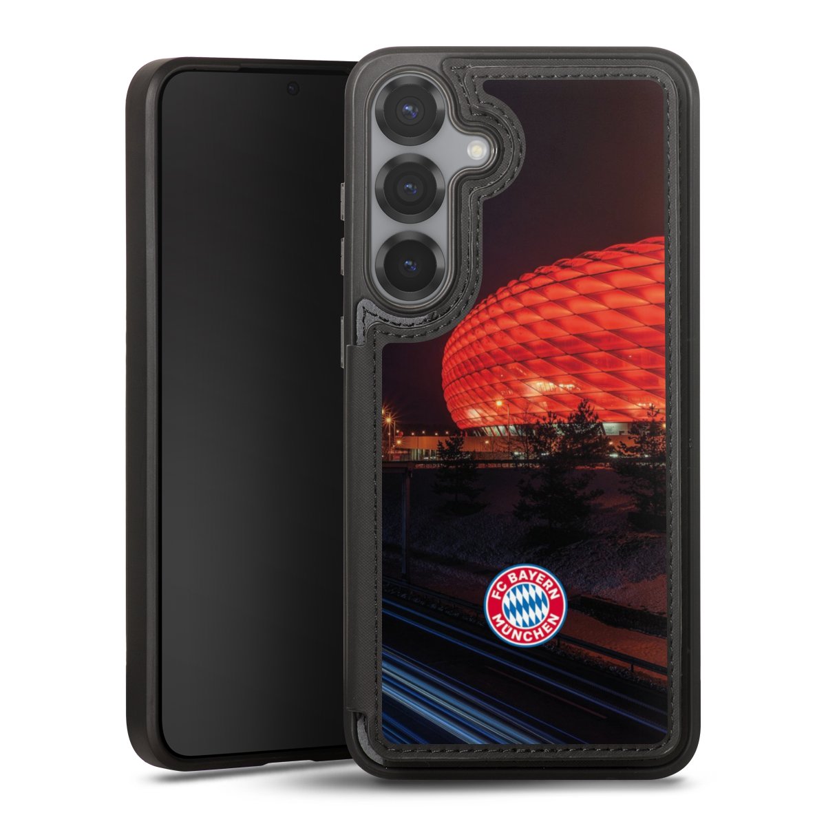 Allianz Arena bei Nacht FCB