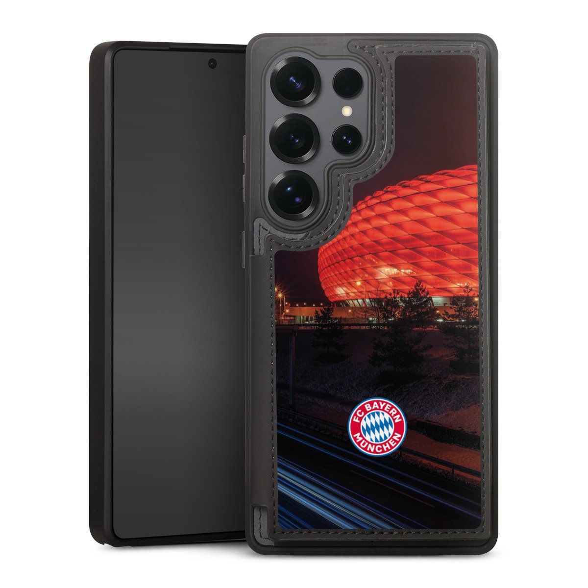 Allianz Arena bei Nacht FCB