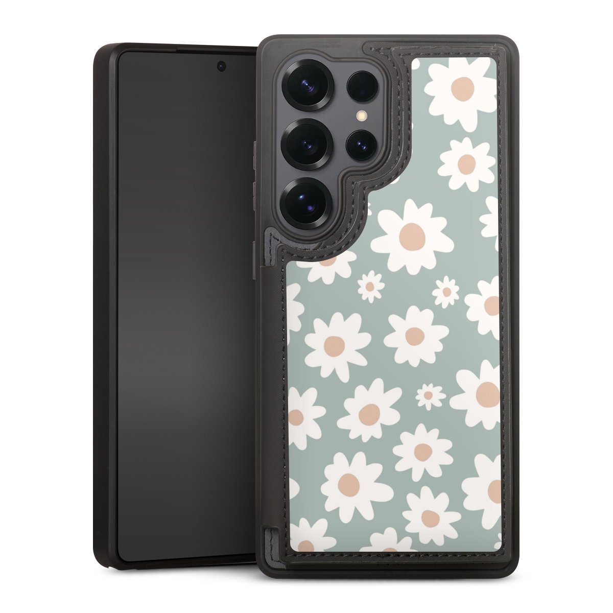 Gänseblümchen Muster grün