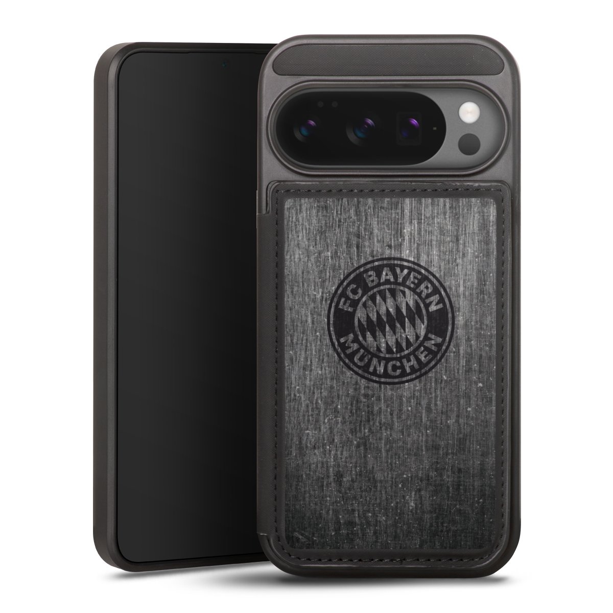 Metalllook FCB Logo einfarbig