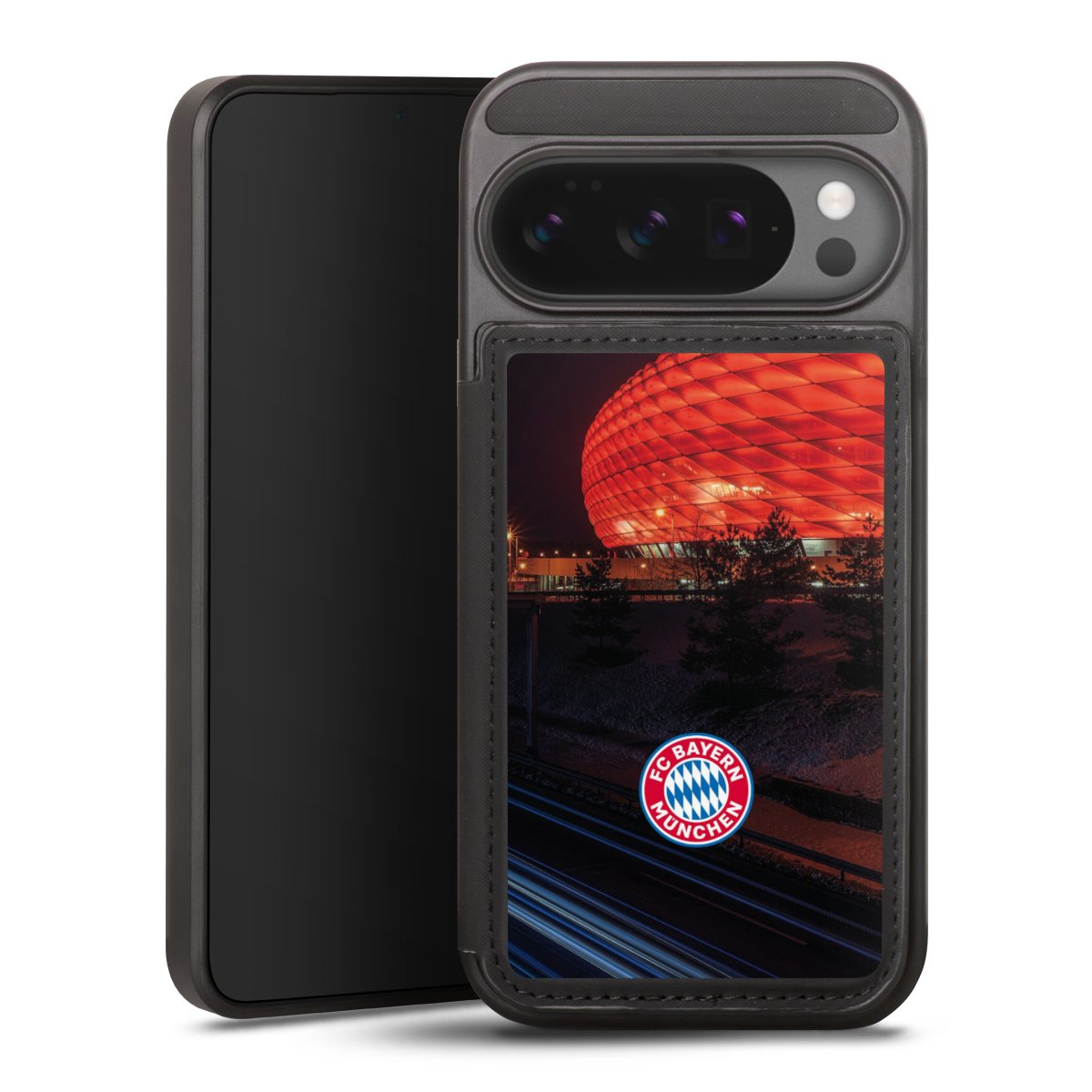 Allianz Arena bei Nacht FCB