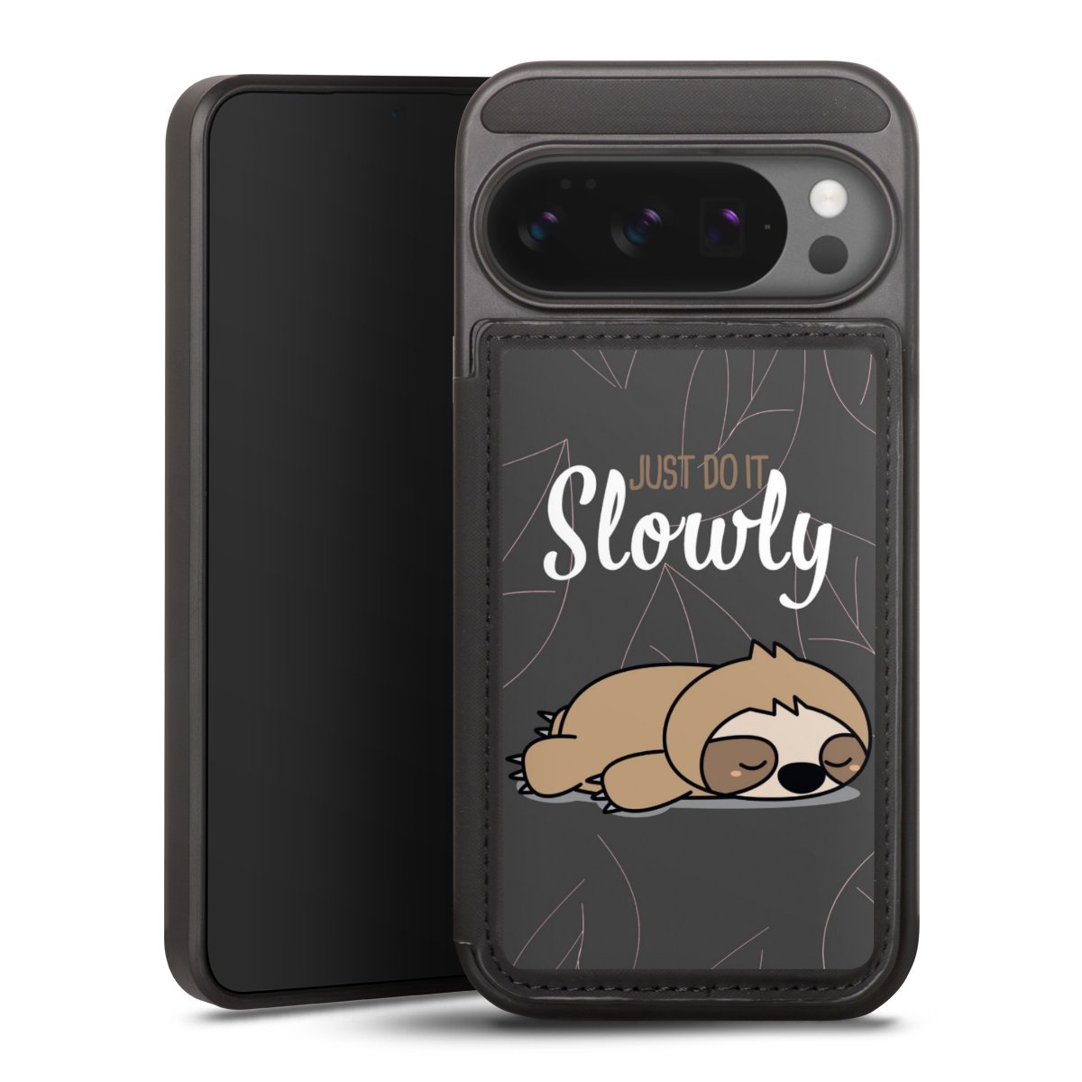 Just Do It Slowly Sloth Grey
