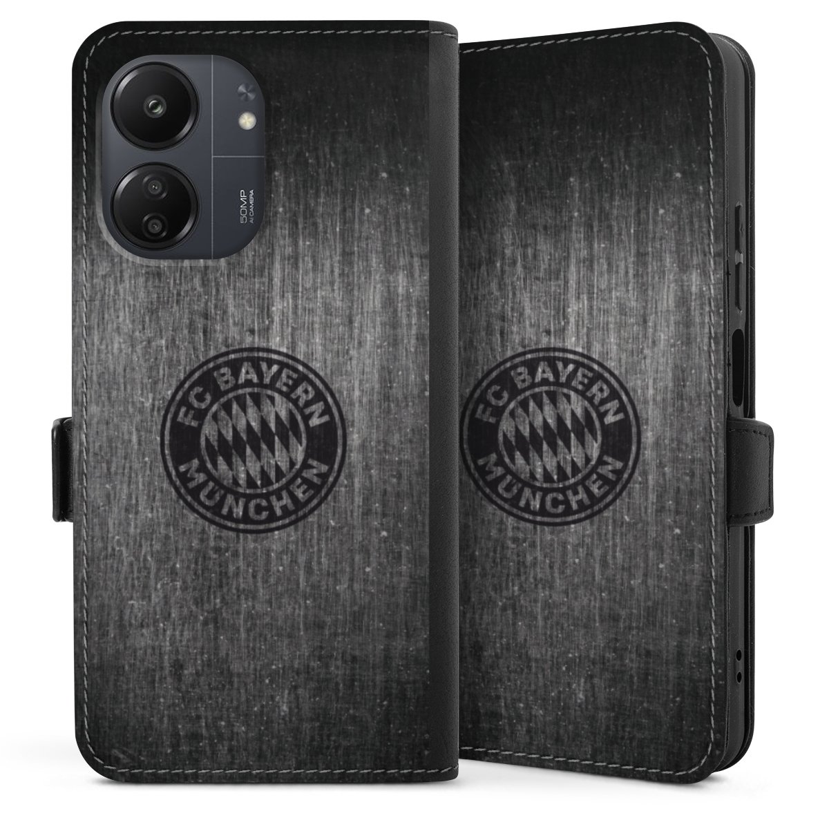 Metalllook FCB Logo einfarbig
