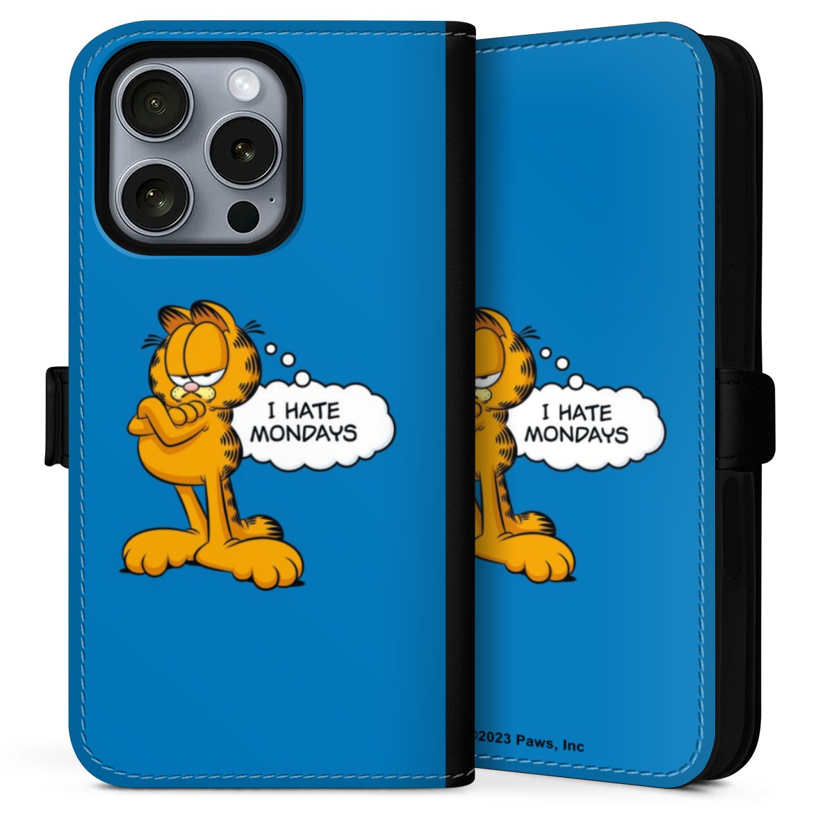 Garfield Je déteste les lundis Bleu