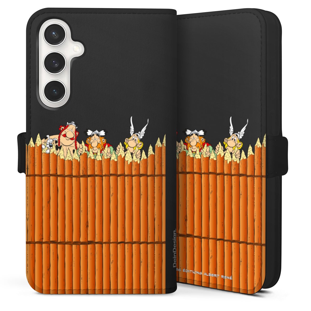 Gaulois Derrière Palissade Transparent