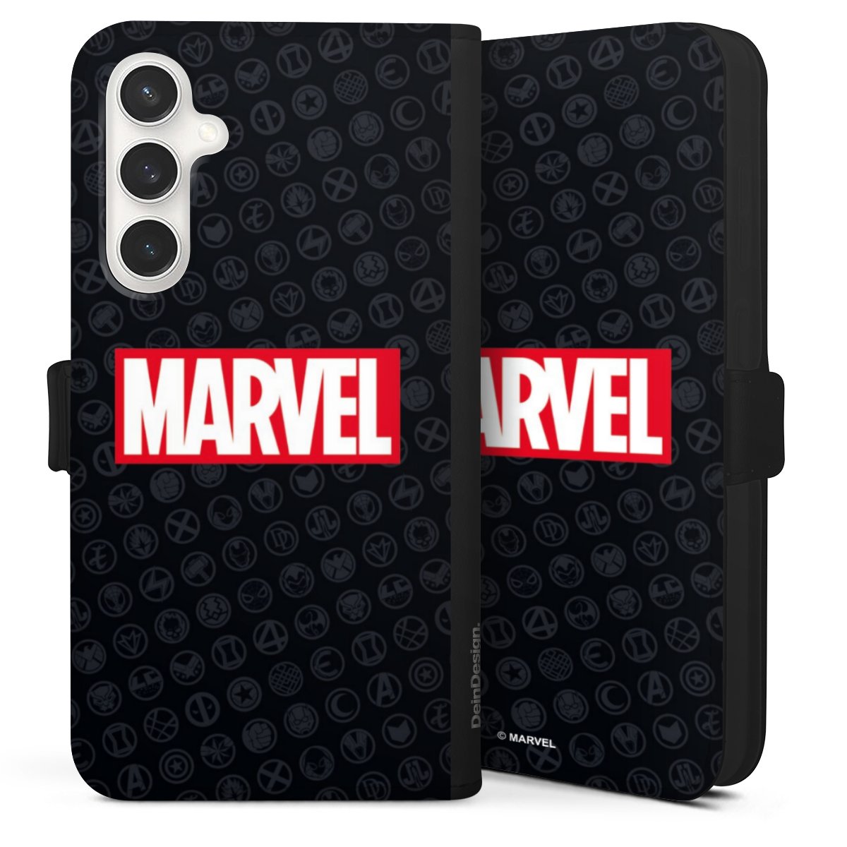 Marvel Logo Zwart Rood