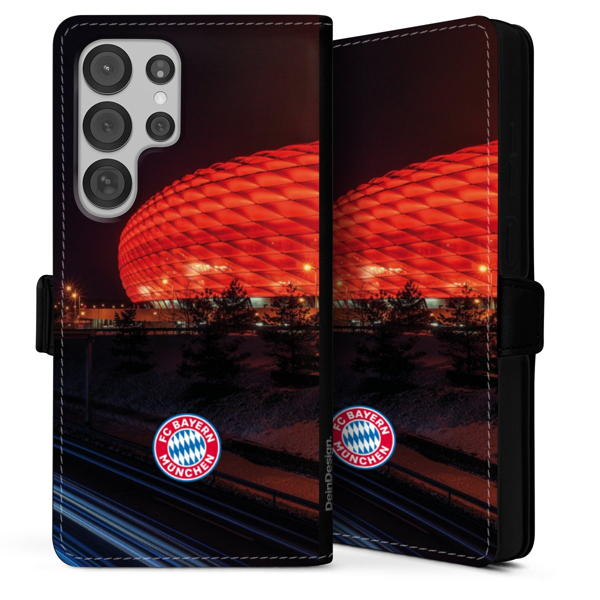 Allianz Arena bei Nacht FCB