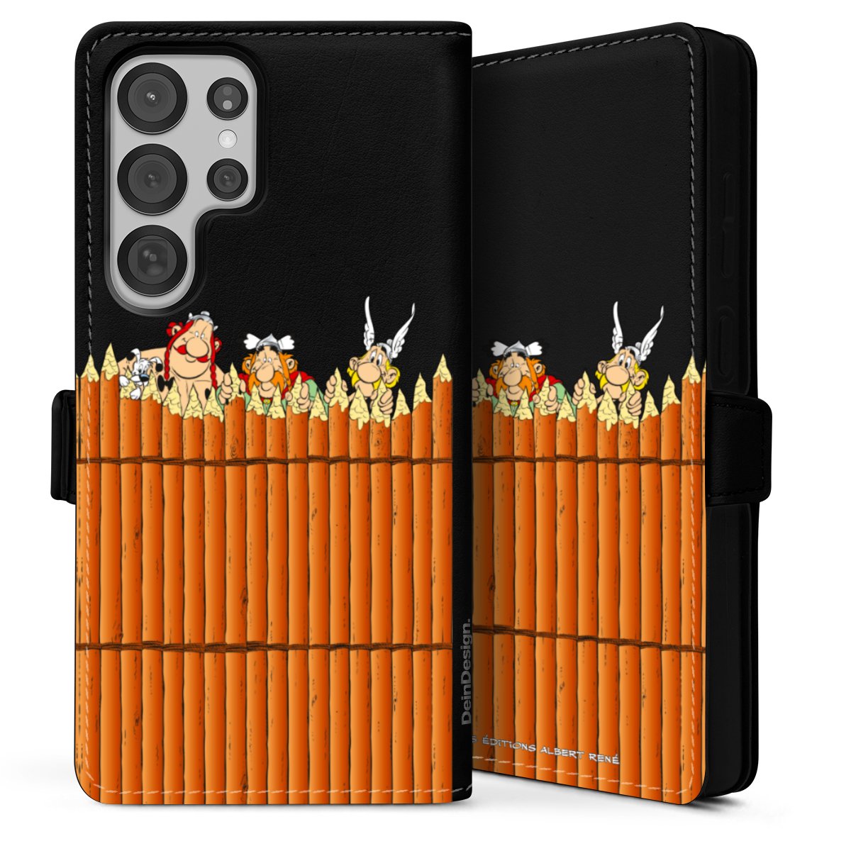 Gaulois Derrière Palissade Transparent