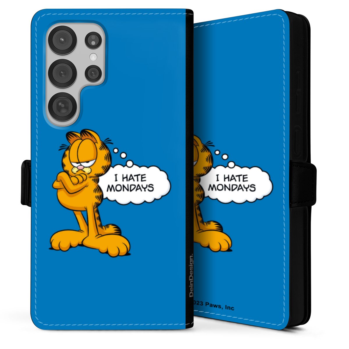 Garfield Je déteste les lundis Bleu