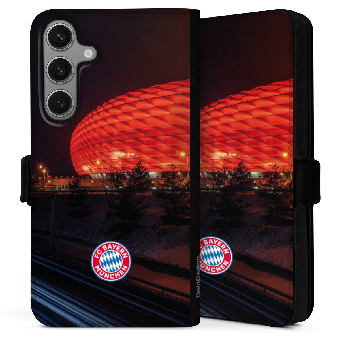 Allianz Arena bei Nacht FCB