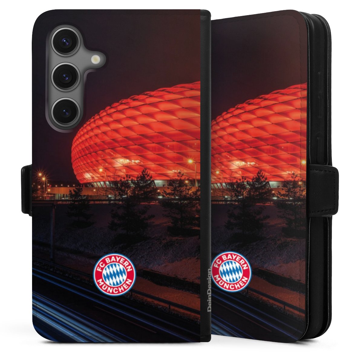 Allianz Arena bei Nacht FCB