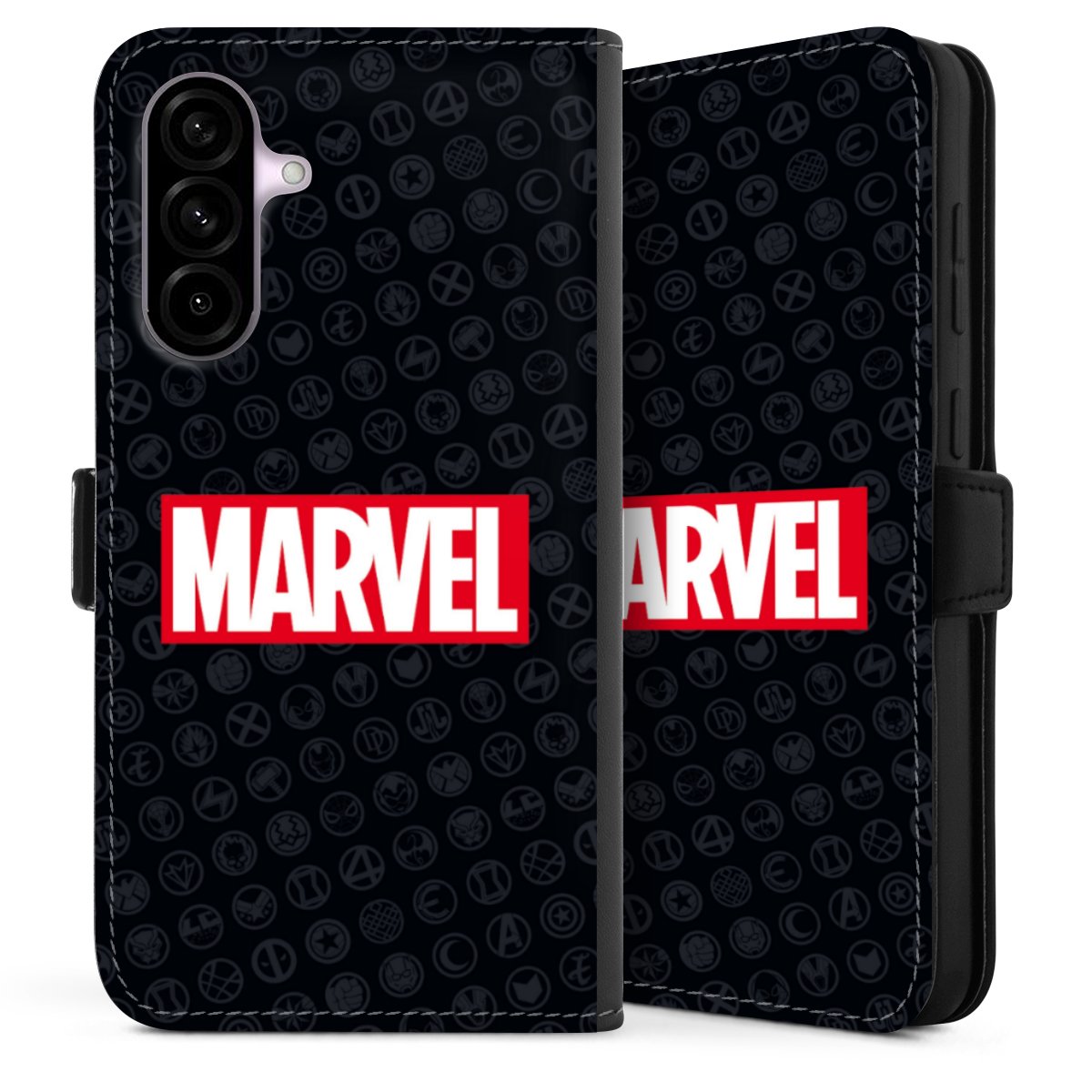 Marvel Logo Black Red 
