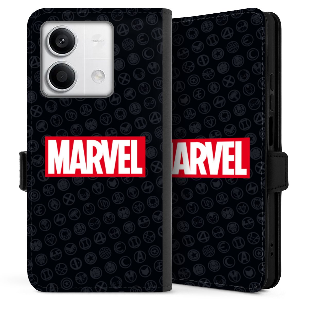 Marvel Logo Zwart Rood