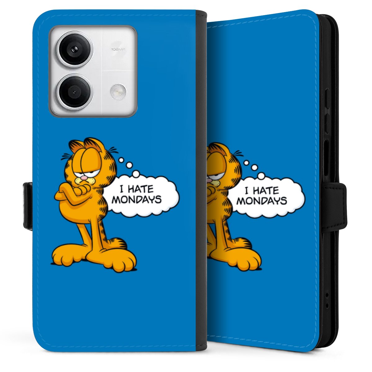 Garfield Ik haat maandagen blauw