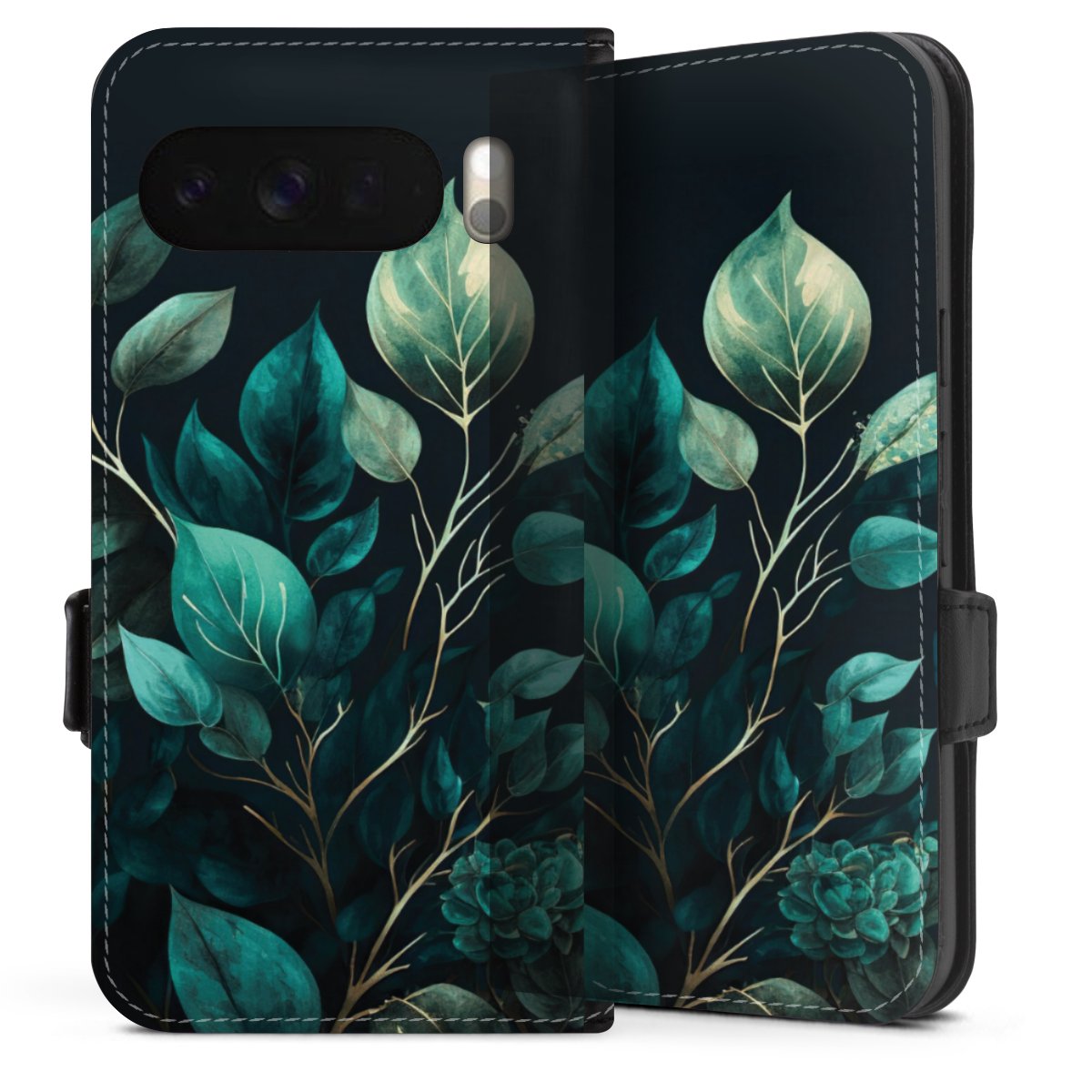 Eukalyptus dunkler Hintergrund