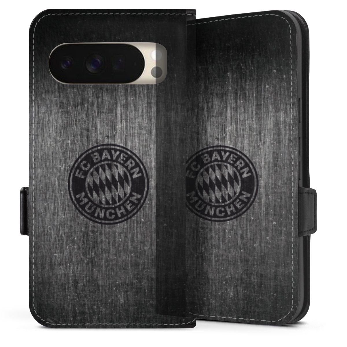 Metalllook FCB Logo einfarbig