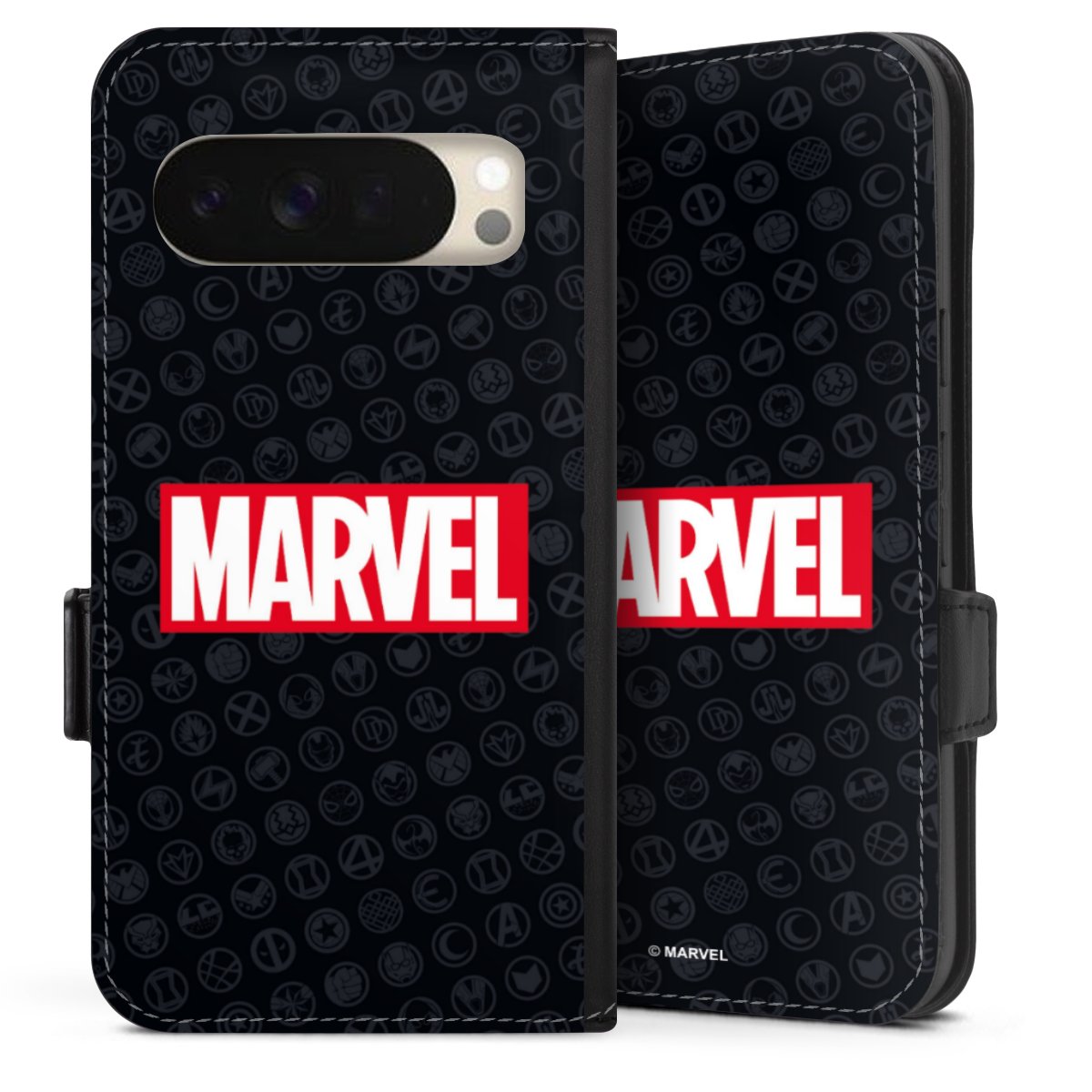 Marvel Logo Noir Rouge