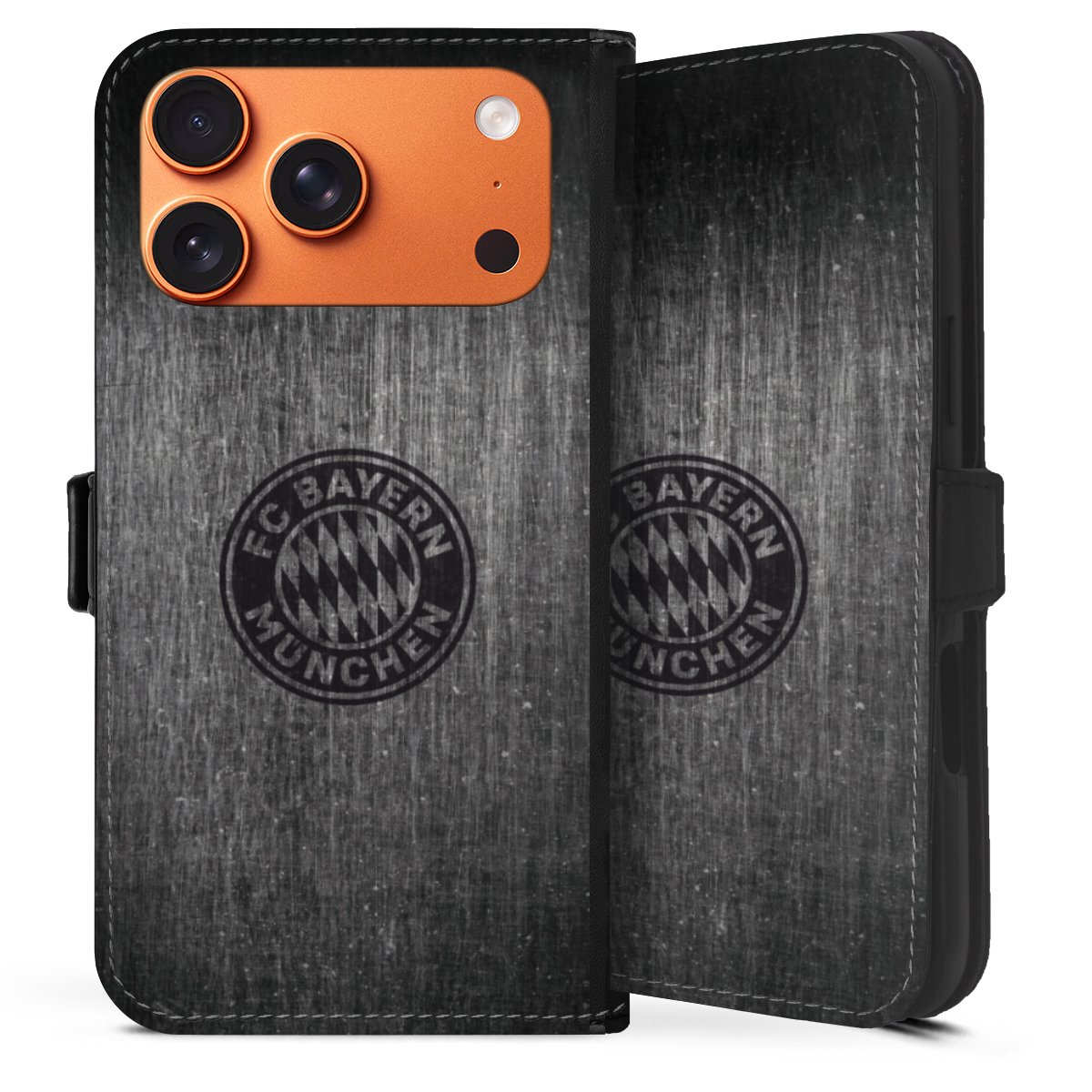 Metalllook FCB Logo einfarbig