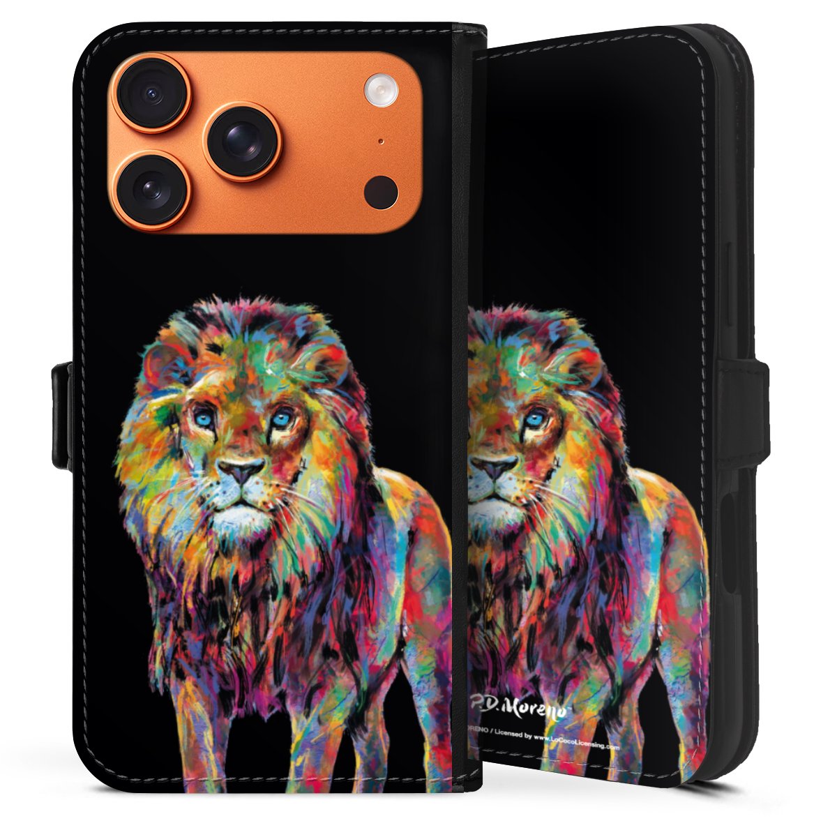 Leone colorato da P.D. Moreno