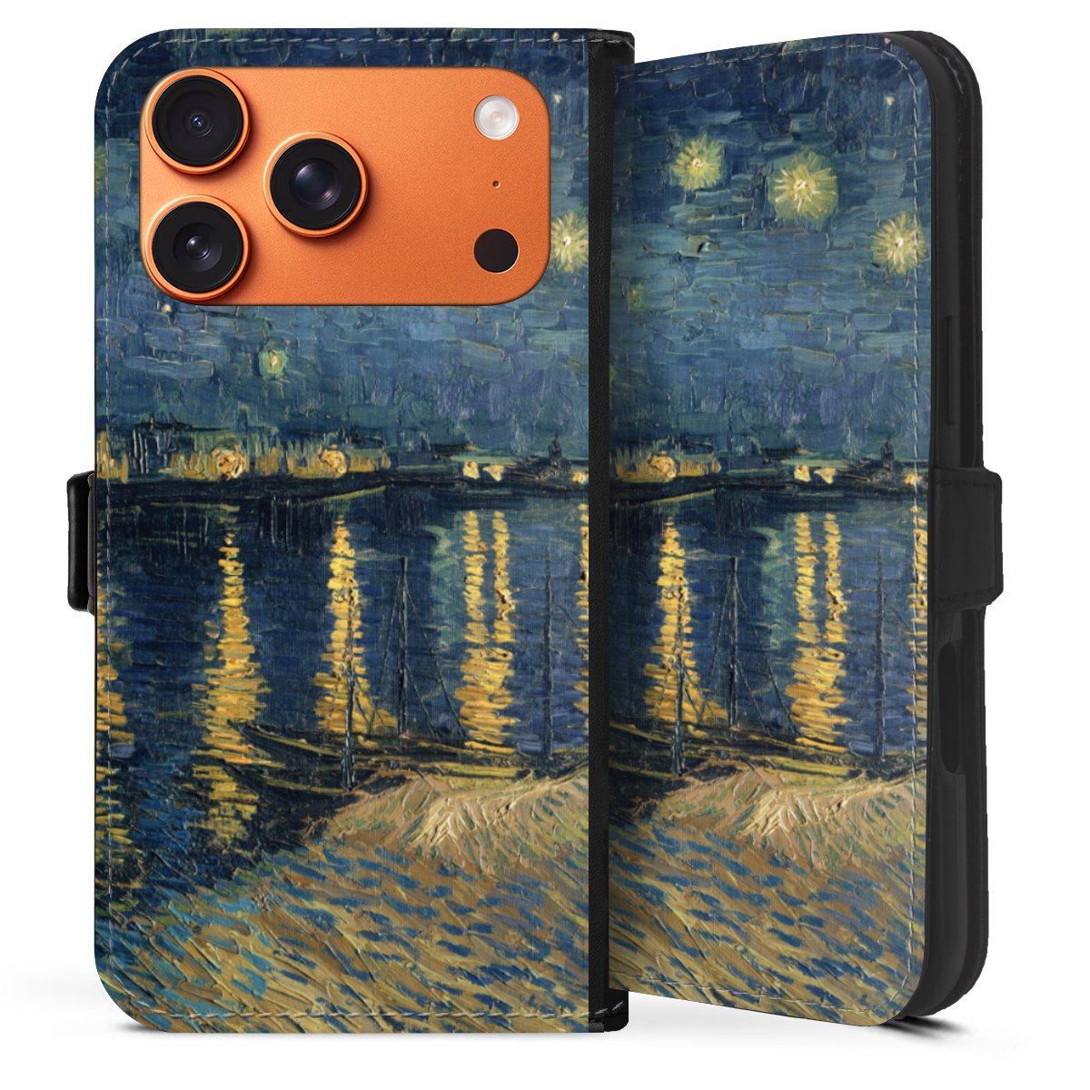 Sterrennacht boven de Rhone