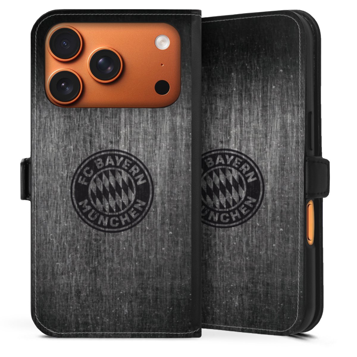 Metalllook FCB Logo einfarbig