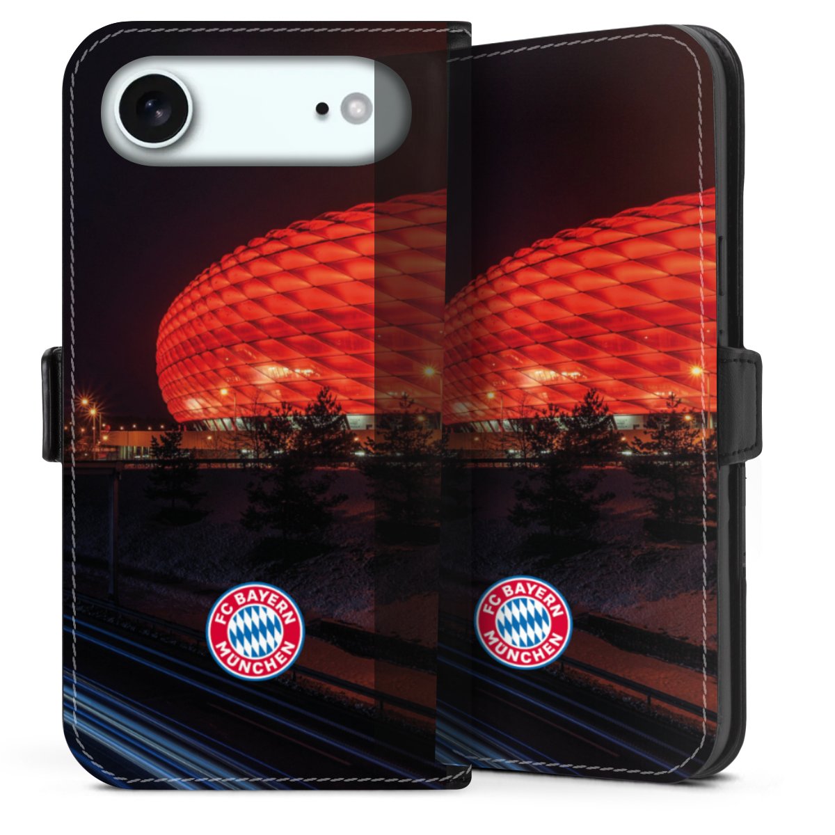 Allianz Arena bei Nacht FCB