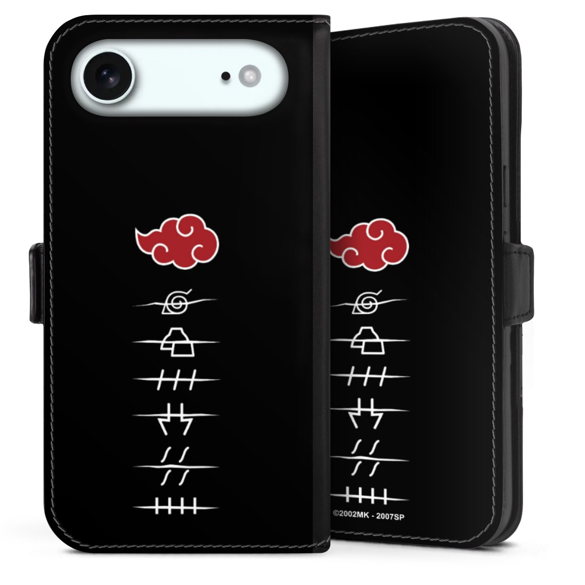 Symboles des membres de l'Akatsuki noirs