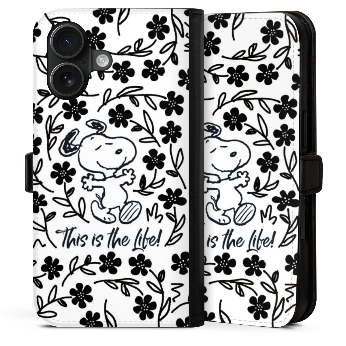 Snoopy bianco e nero This Is The Life