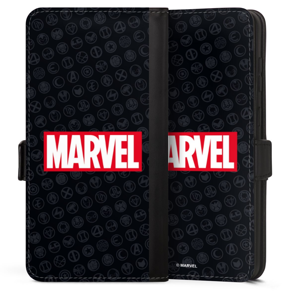 Marvel Logo Zwart Rood