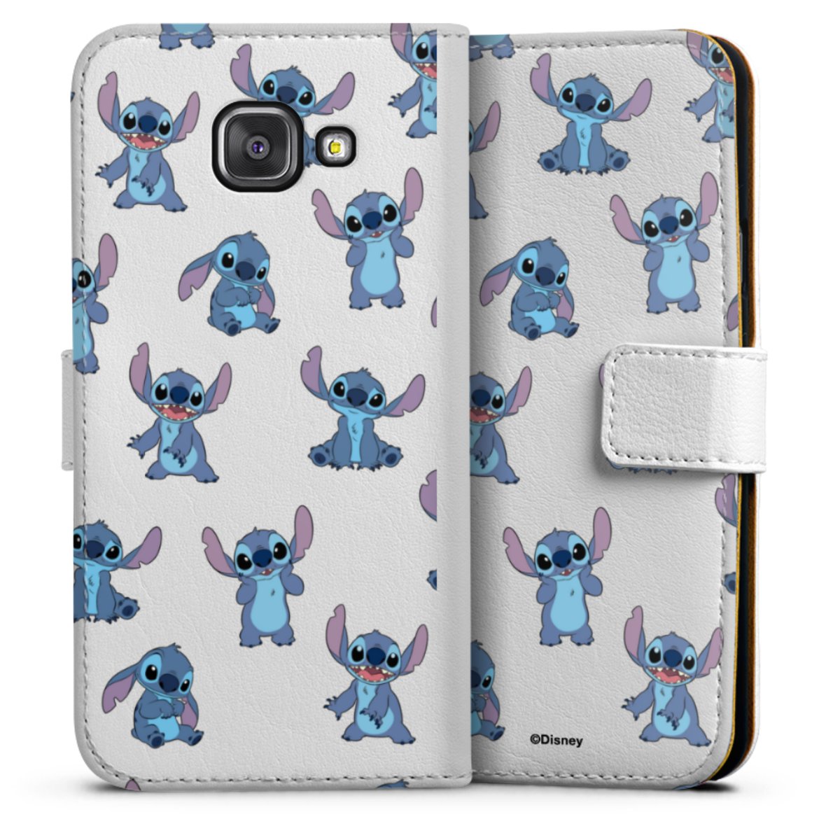 Stitch Faces Pattern Transparent