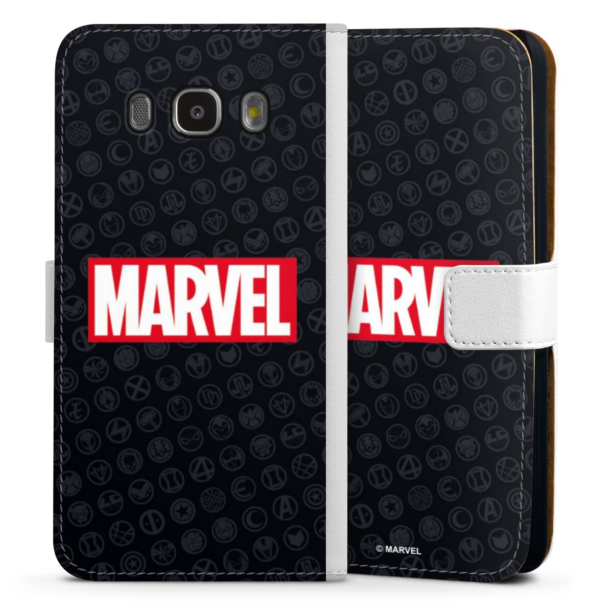 Marvel Logo Black Red 