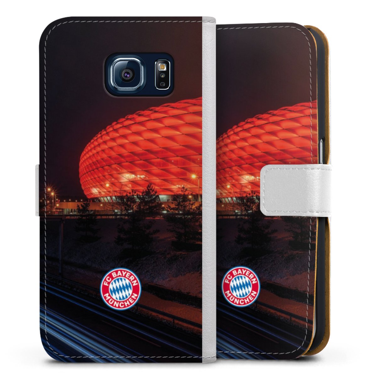 Allianz Arena bei Nacht FCB