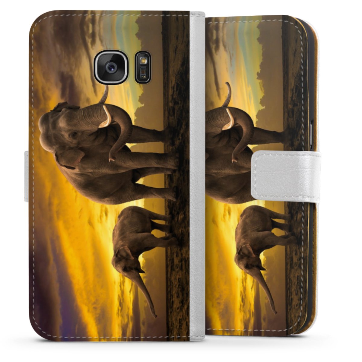 Coque avec languette