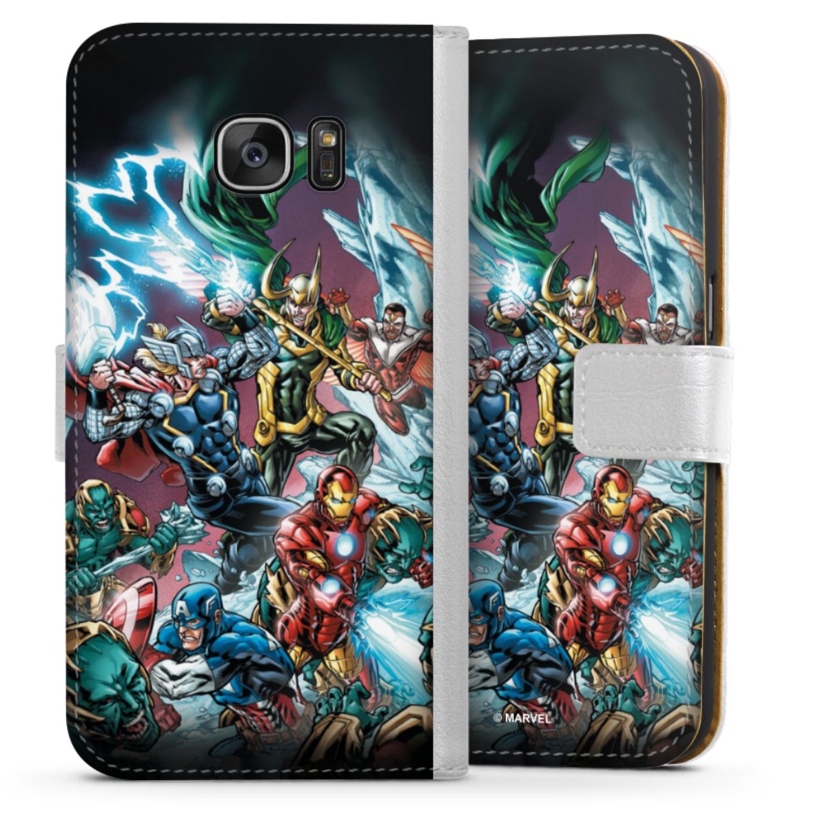 Coque avec languette