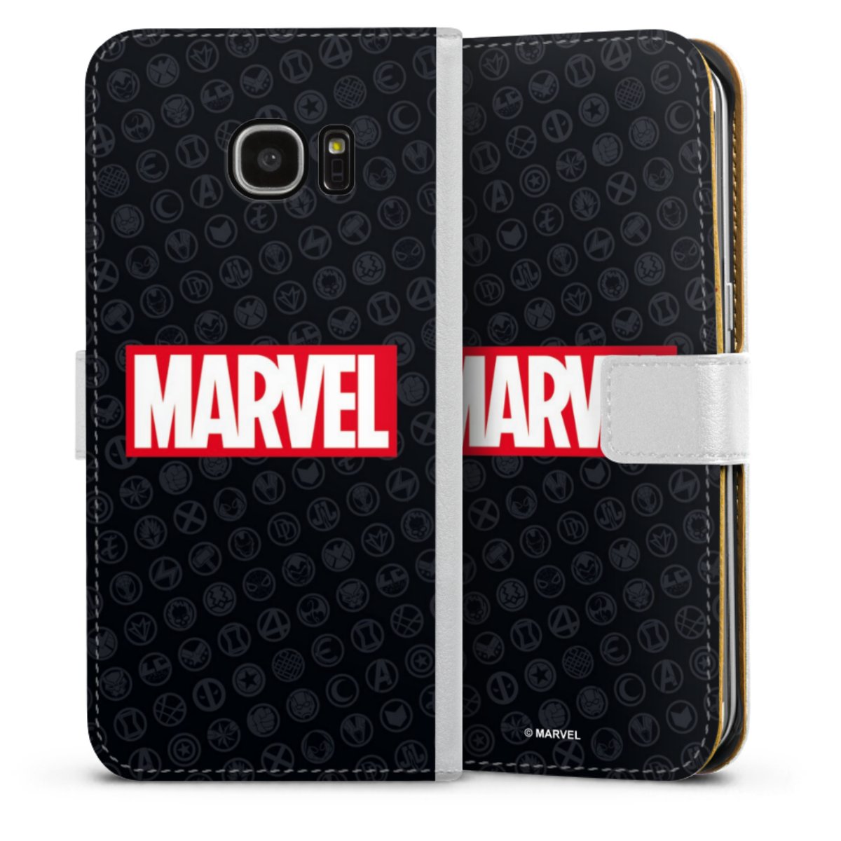 Marvel Logo Black Red 