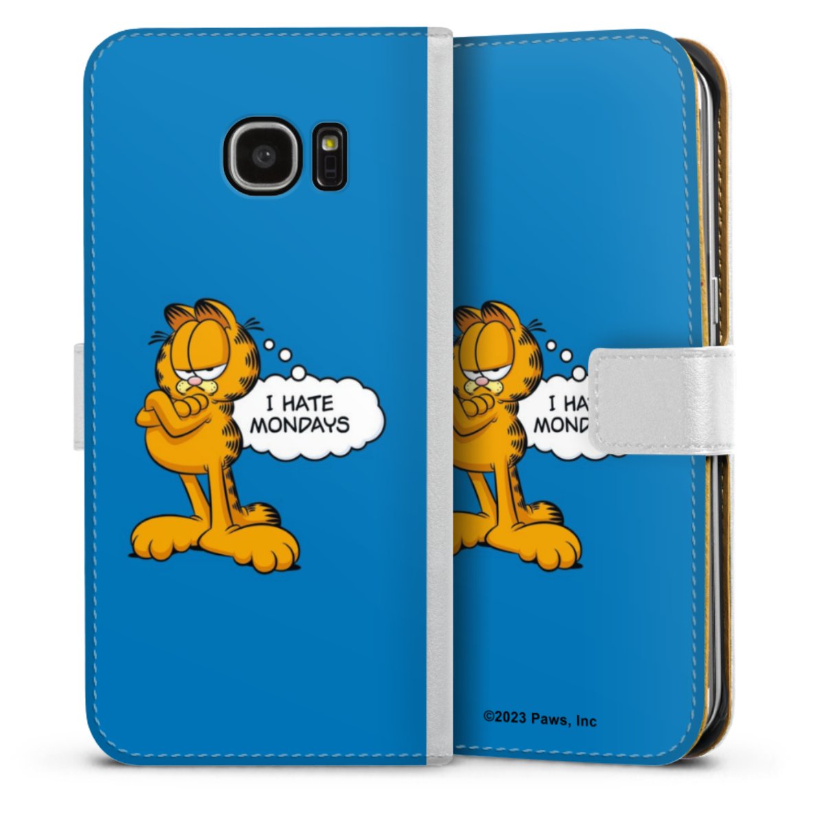 Garfield Ik haat maandagen blauw