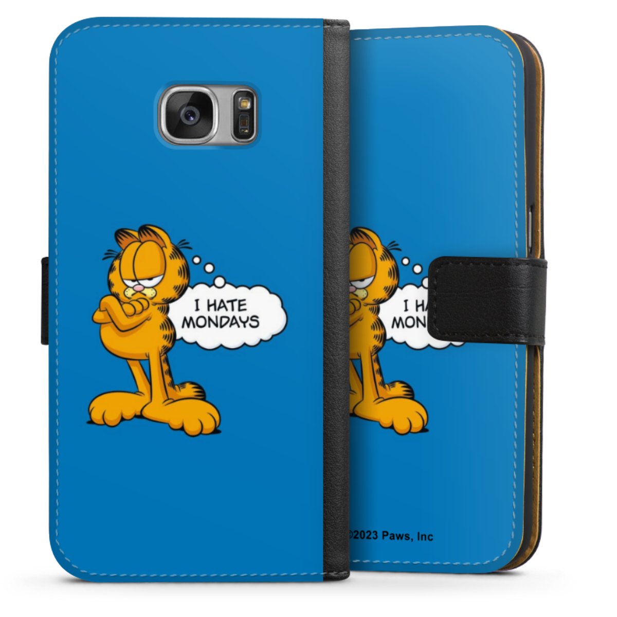 Garfield Ik haat maandagen blauw