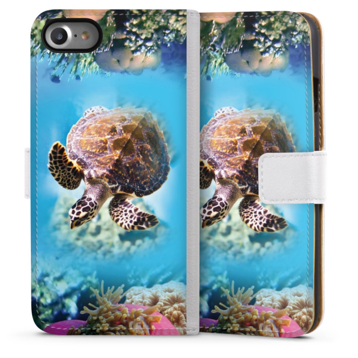 Coque avec languette