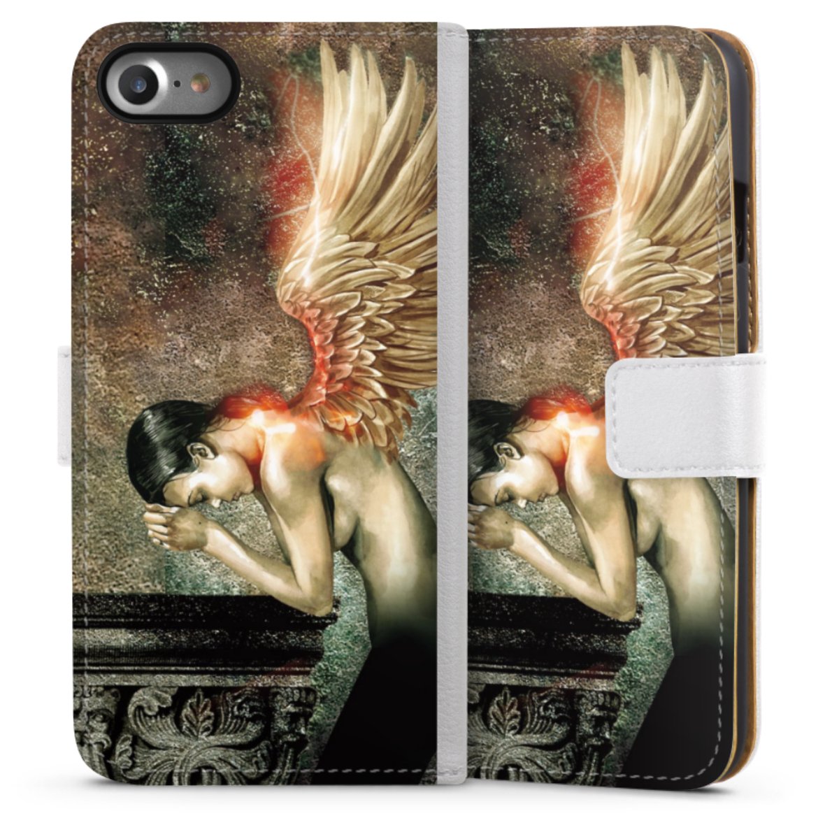 Coque avec languette