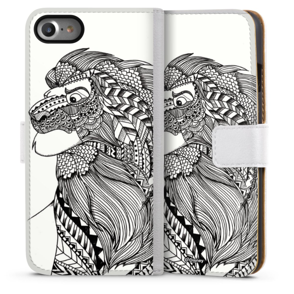 Coque avec languette