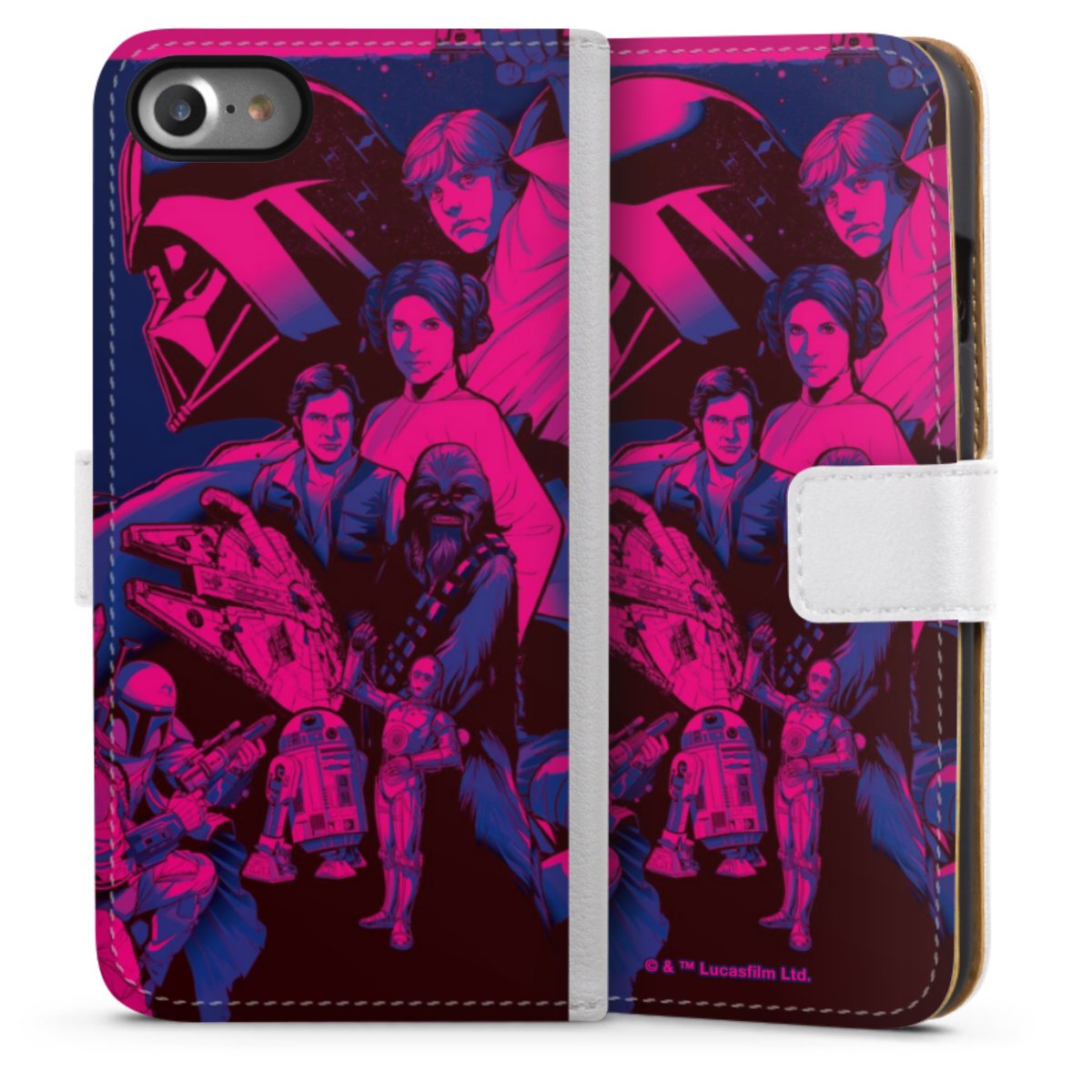 Sideflip hoesje met flap
